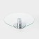 Glass stand rotating on the leg, d = 28.5 cm