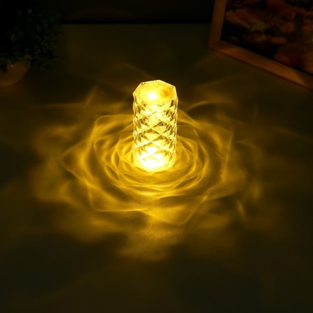 Night -sized "Prism" LED from 3XLR1130 batteries is transparent 5x5x9.5 cm Risalux