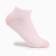 Set of women's socks (3 pairs), pink/white color, size 35-37