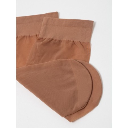 Women's socks with a compacted eye Elegant Tension Soft 20, size 23-25, color Natural-9