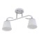 Lyberti chandelier 2x60W E27 white 44x12x25cm
