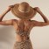 Women's hat Minaku, central to light-brown, river 58