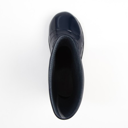 Rubber boots baby, blue color+black, size 29-3