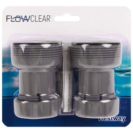 Adapter for hoses, bilateral, 2 pcs., D = 32/38 mm, 58236 Bestway-1