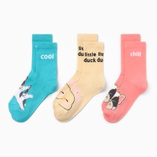 A set of socks of children's KAFTAN COOL DUCK Chill, 3 pairs, 20-22 cm
