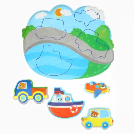 Set for bathing 3 in 1 machine: puzzle and developing toys of crumb I-14