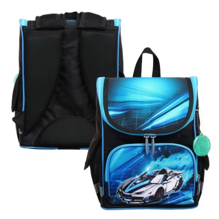 School standard, 34 x 25 x 13 cm, calligrata m "Cool car"-5