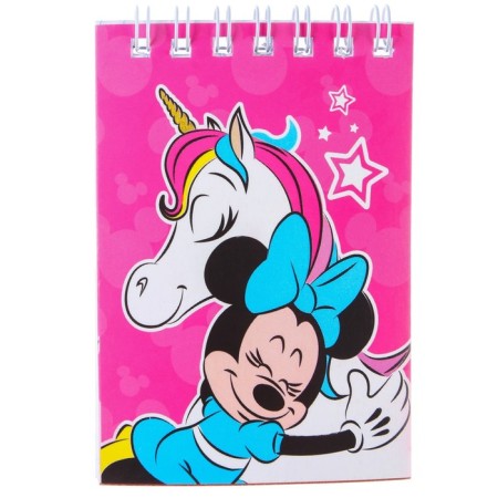 Notepad A7 32 l, on the crest, Minnie and Unicorn, Minnie Mouse-2