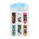A set of magnetic bookmark for books Calligrata 6 pieces, "anime", mix