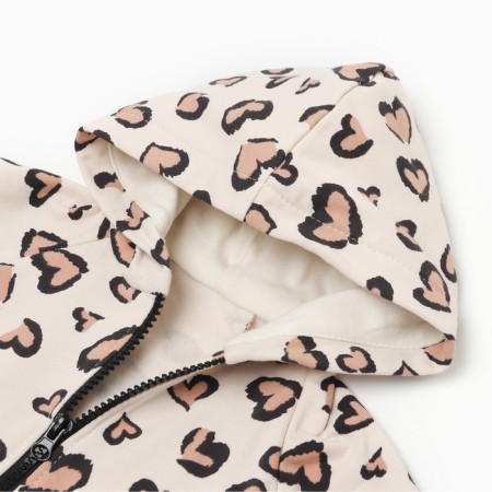 Costume: sweatshirt and trousers LEO LOVE, height 62-68 cm-1