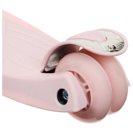 Graffiti Baby Scooter, Light wheels PU 120/70 mm, ABEC 7, pink color-4