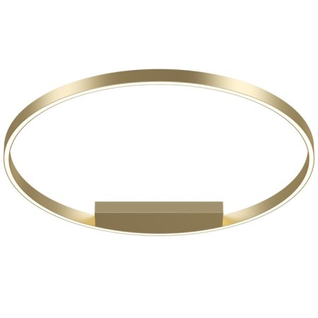 Ceiling Lamp Maytoni Mod058CL-L50BSK, LED, 51W, 80x80x3.5 cm, 2300lm, brass color