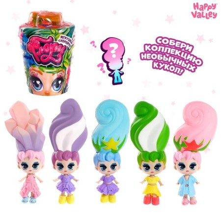 A toy-scurry in the pot "Flores", mix-1