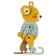 New Year's prefabricated pendant on the Christmas tree "New Year! Bear"