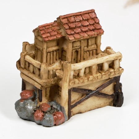 Figure "House on piles" 6x2.5x5cm-3