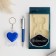 Gift set 2B1 (pen, flashlight in the shape of a heart)