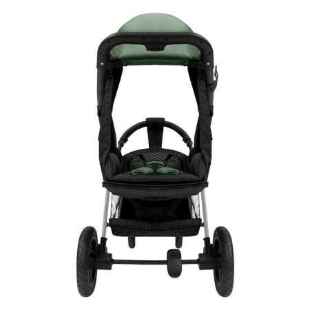 Walking stroller Sweet Baby Compatto, Silver Green color-11