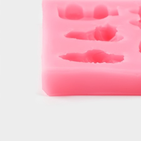 Mold "Cars", silicone, 7 × 6.2 × 1.5 cm, color mix-4