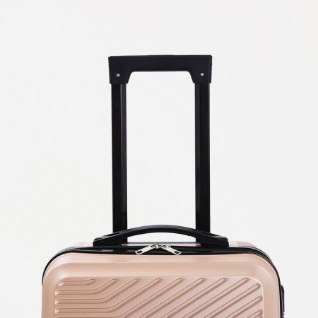 Small suitcase 20 ", lightning department, code castle, beige color-5