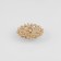 The button is decorative, d = 23 mm, the color of the gold
