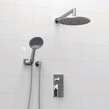 The shower system waserkraft a14130, built -in, tropical shower, shower, chromium-1
