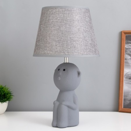 Table lamp "Inc" 1x40W E14 gray 22x22x39cm