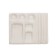 Rectangular “brushes” palette palette 8.5 x 9.5 cm, 6 cells, ZHK