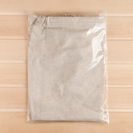 Velcro Pareo Velcro for a bathhouse and sauna 150x85 cm, female, linen-5