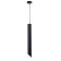 Squirry of the suspension "Peron" GU10 35W black 6x6x50-150cm