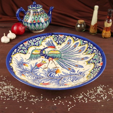 Largan Rishtan ceramics "Firebird", 41 cm, mix-4
