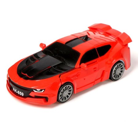 Robot Radio -controlled "Autobot", transforms, works from batteries, color mix-7