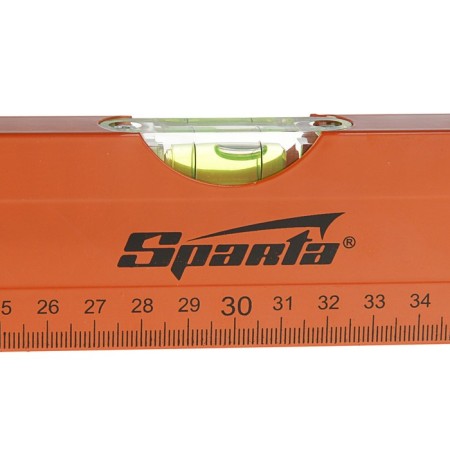 SPARTA level, 60 cm, aluminum, 3 eyes, orange, ruler-2