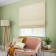 Roman curtain "Billy", size 160x150 cm, cream color