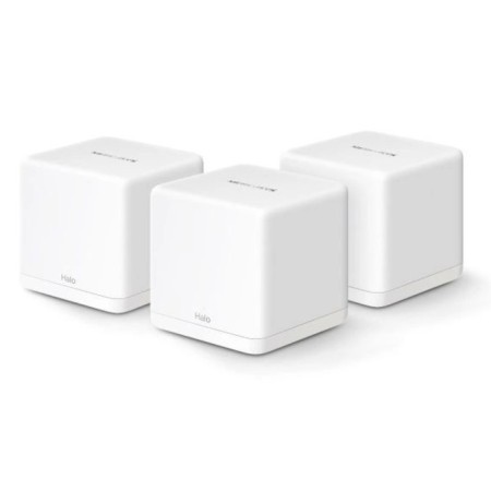 Seamless Mesh Router Mercusys Halo H60x (3-Pack) AX1500 10/100/1000Base-TX White (pack: 3pcs 107045