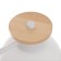 Bra "Paula" 1x40W E27 white, tree 20x13x16cm