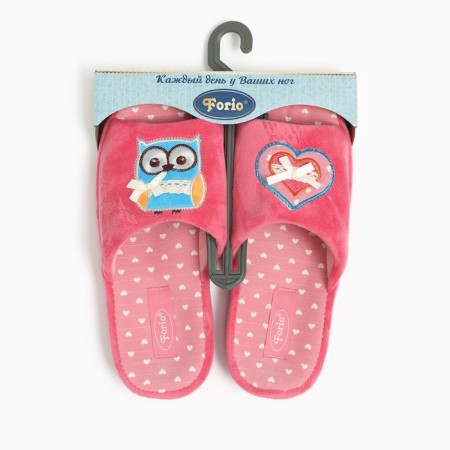 Women's slippers, pink color, size 36-3