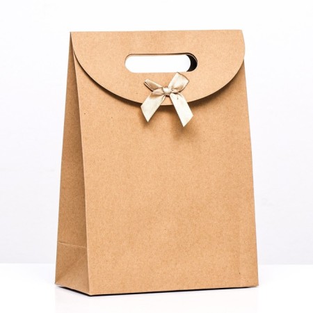 Box package with a pen, craft, 26 x 19 x 9 cm