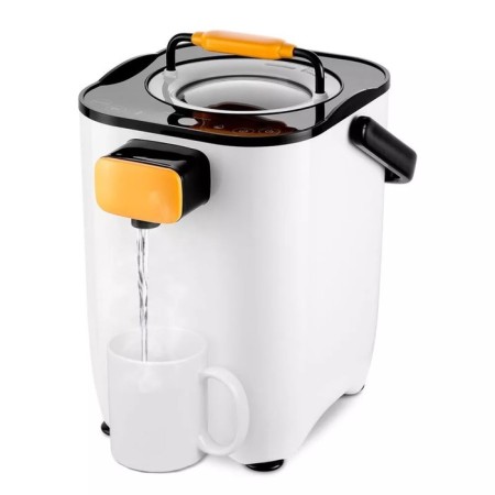 Thermopot KitFort KT-2519, 1200 W, 2 l, black and white