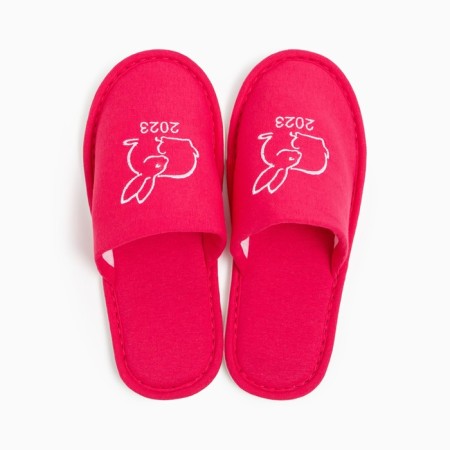 Women's slippers, pink color, size 37-1