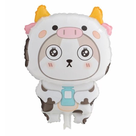 Foil ball 28 "Cat in a cow costume"
