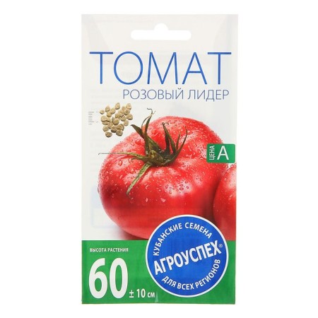 Seeds Tomatus "Pink Leader", Early Ned, Stretch, 0.1 G.