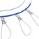 Metal cukan with a float, 5 carbines