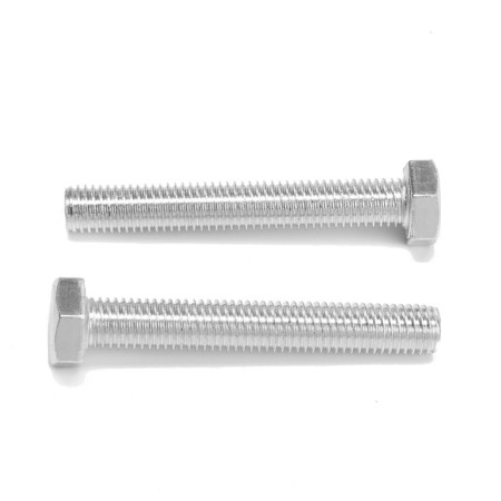 Bolt "LOM", with a hexagonal head, galvanized, Din933, M12x80 mm, 1 kg-1