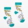 Nosk children, white color/space, size 14