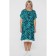 Female dress, size 68, light green color