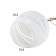 Rafael chandelier 3x60W E27 gold 56x56x22.5cm