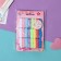 Hair elastic band "Mahrushka" (set 24 pcs) summer, mix