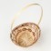 Wicker basket "Rook", 20 × 17 × 8 cm, bamboo