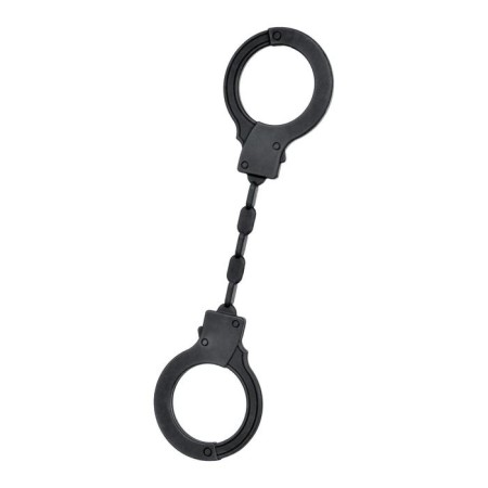 Toyfa A-Toys silicone handcuffs, silicone, black color, 33 cm-1