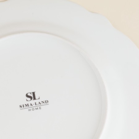 A set of plates SL Home "Amande", 2pcs, D = 27.5 cm, 27.5x27.5x1.8 cm.-4